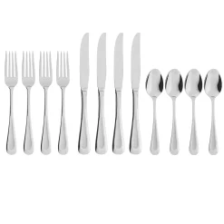 Satin Sand Dune 12-Piece Flatware Set