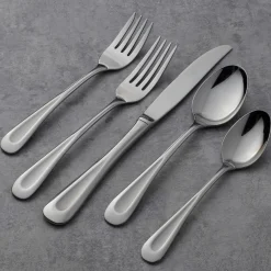 Satin Sand Dune 20-Piece Flatware Set