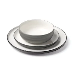24 Seven Colors Pumice 12-Piece Dinnerware Set