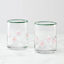 24 Seven Flower Tumbler, Set of 2