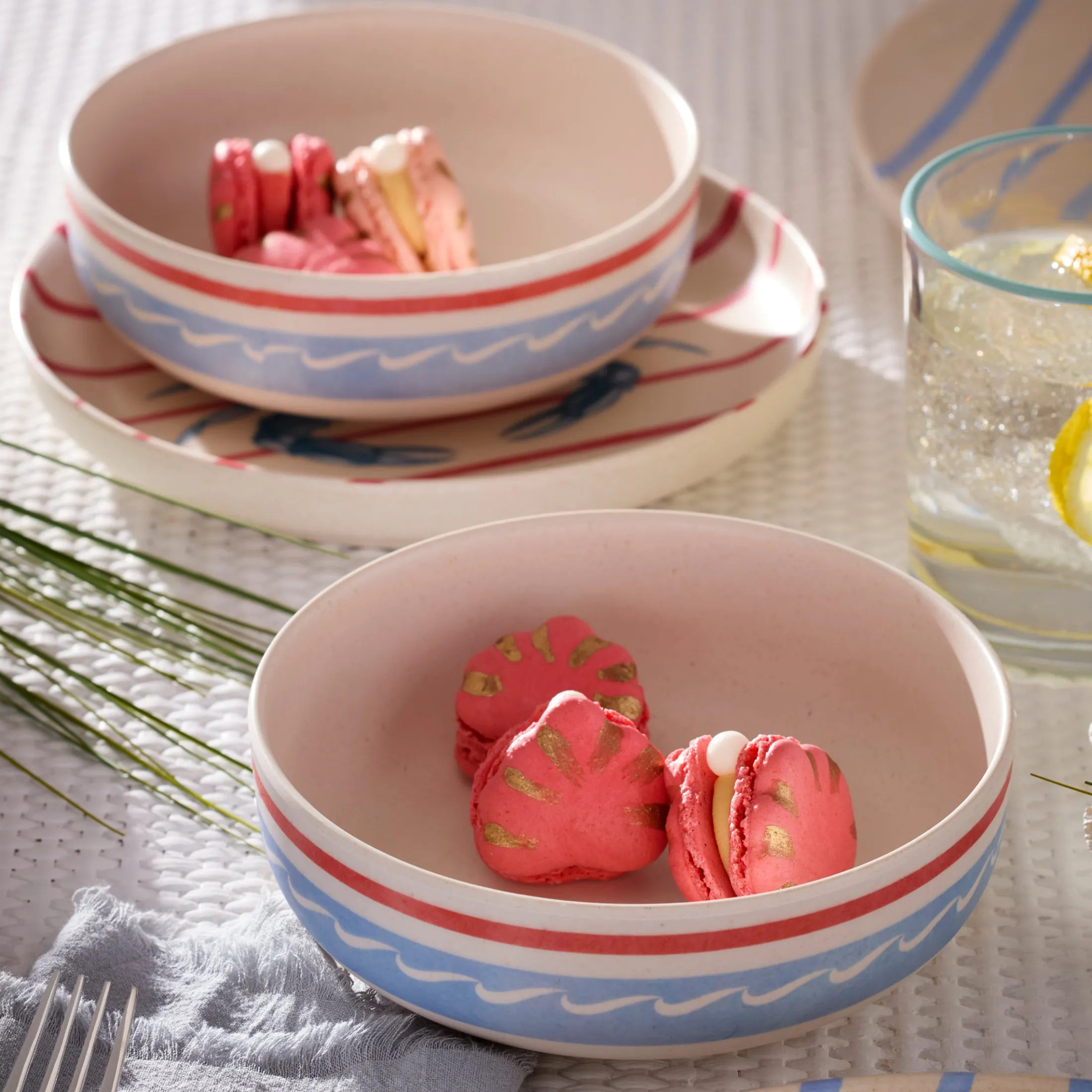 24 Seven Melamine Wharfside 18-Piece Dinnerware Set