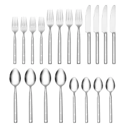 Shangrila Frosted 20-Piece Flatware Set