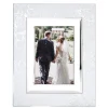 Silver Peony 5x7 Photo Frame