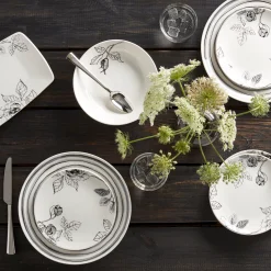 Sketchbook 12-Piece Dinnerware Set