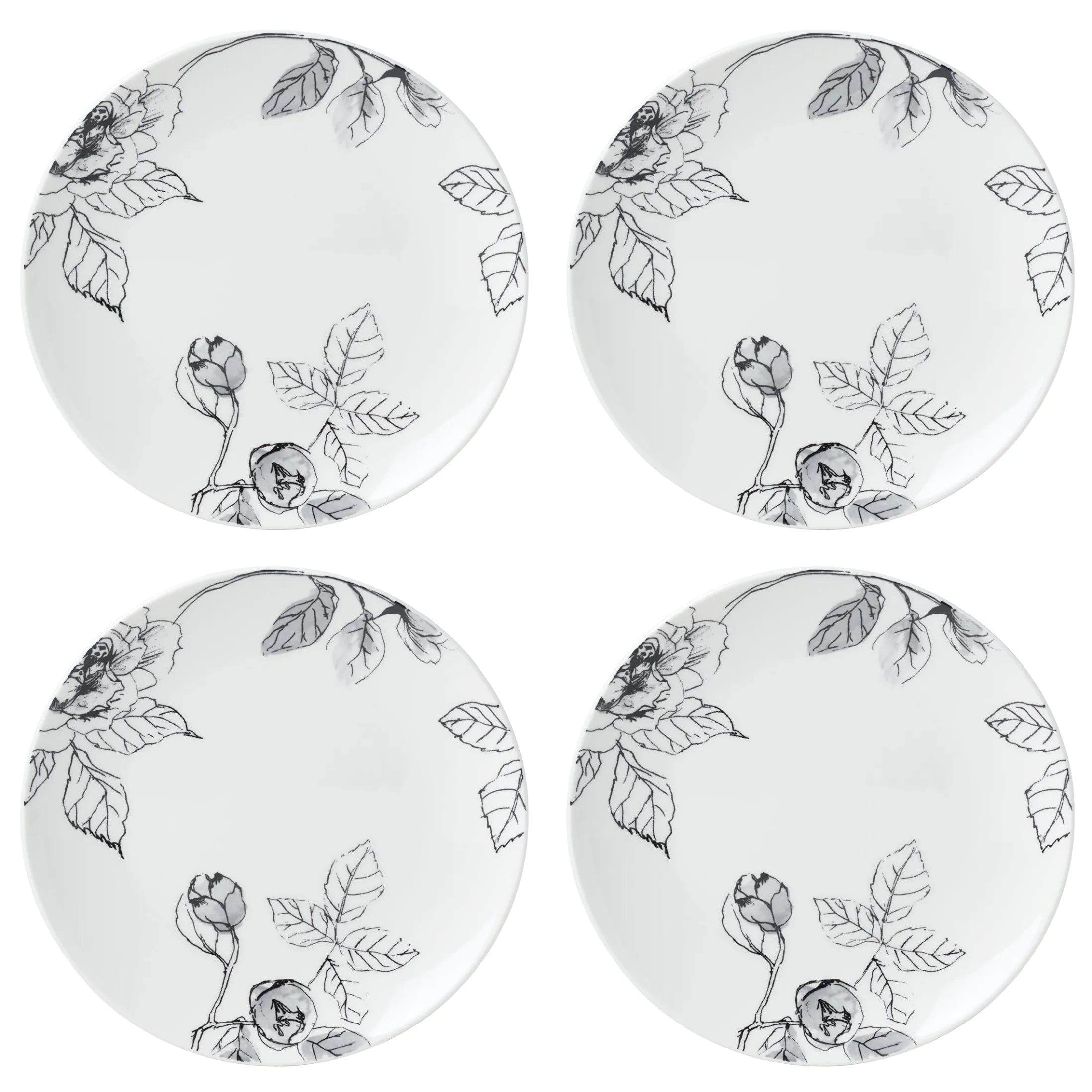 Sketchbook 12-Piece Dinnerware Set