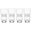 Sloane Crystal Highball Glasses, Set of 4