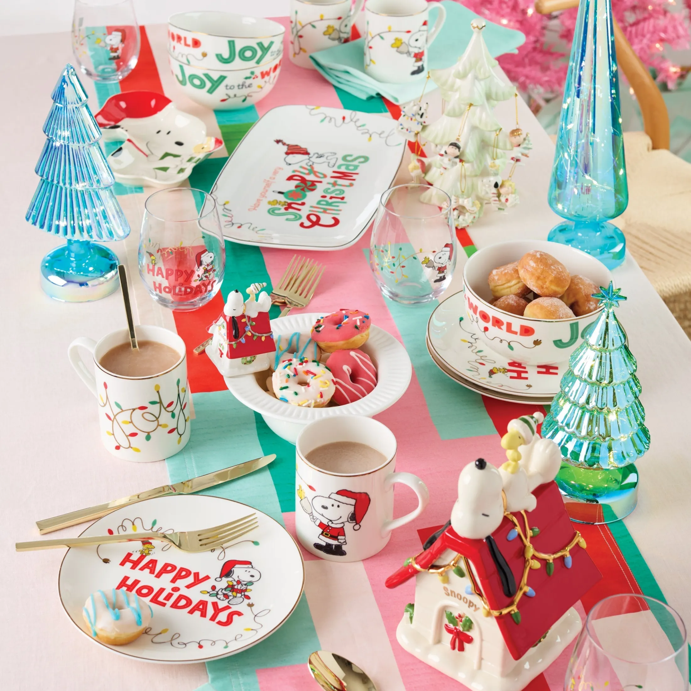 Snoopy Christmas Hors d'Oeuvre Tray
