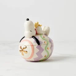 Snoopy Easter Covered Candy Dish