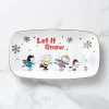 Snoopy Skating Hors d'Oeuvres Tray