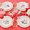 Snoopy Valentine's Day Accent Plates, Set of 4