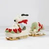 Snowmobiling with Snoopy Figurine