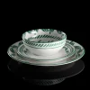 Solear Green 12-Piece Dinnerware Set
