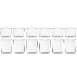 Stackables Clear Short & Tall Glasses 12-Piece Set