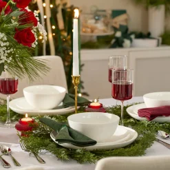 Studio 1414 Coupe 24-Piece Dinnerware Set