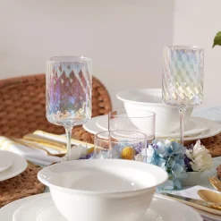Studio 1414 Rimmed 12-Piece Dinnerware Set