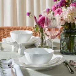 Studio 1414 Scallop 12-Piece Dinnerware Set
