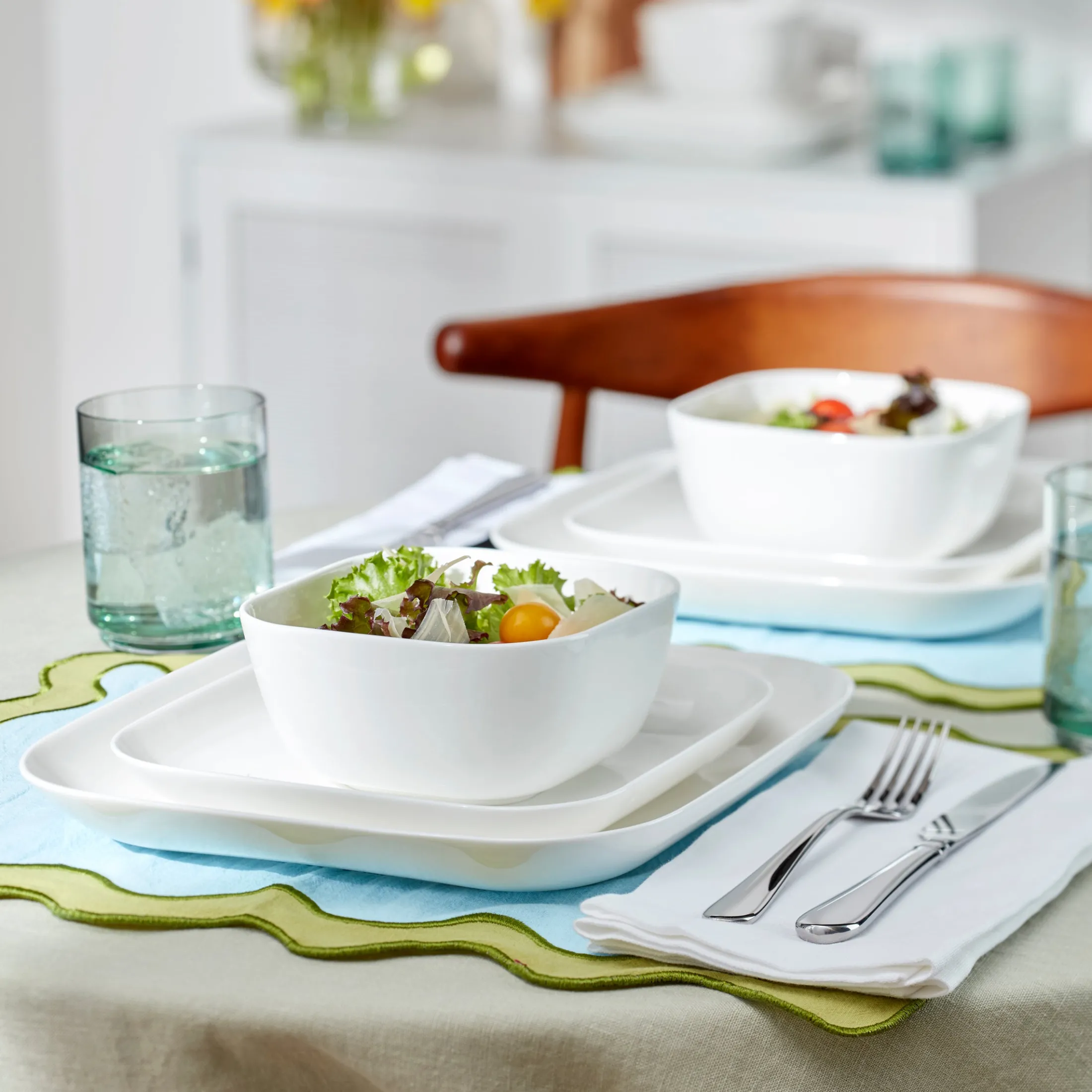 Studio 1414 Square 16-Piece Dinnerware Set