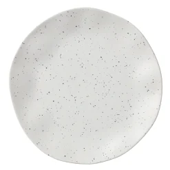 Terrazzo Melamine Cream 12-Piece Dinnerware Set