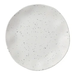 Terrazzo Melamine Cream 12-Piece Dinnerware Set