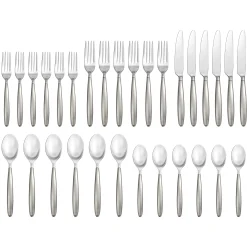 Tidal Frosted 30-Piece Flatware Set