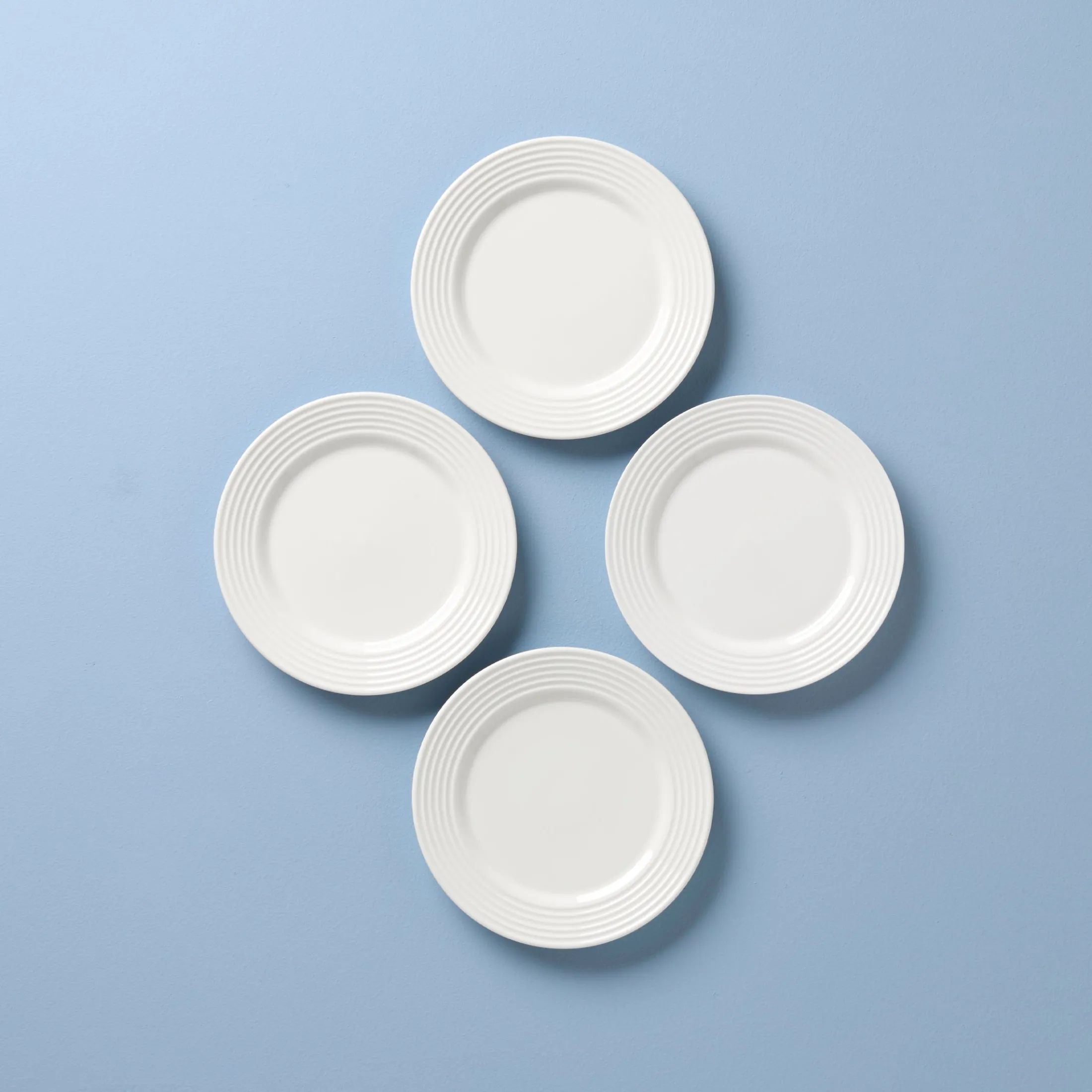 Tin Can Alley Dessert Plates, Set of 4