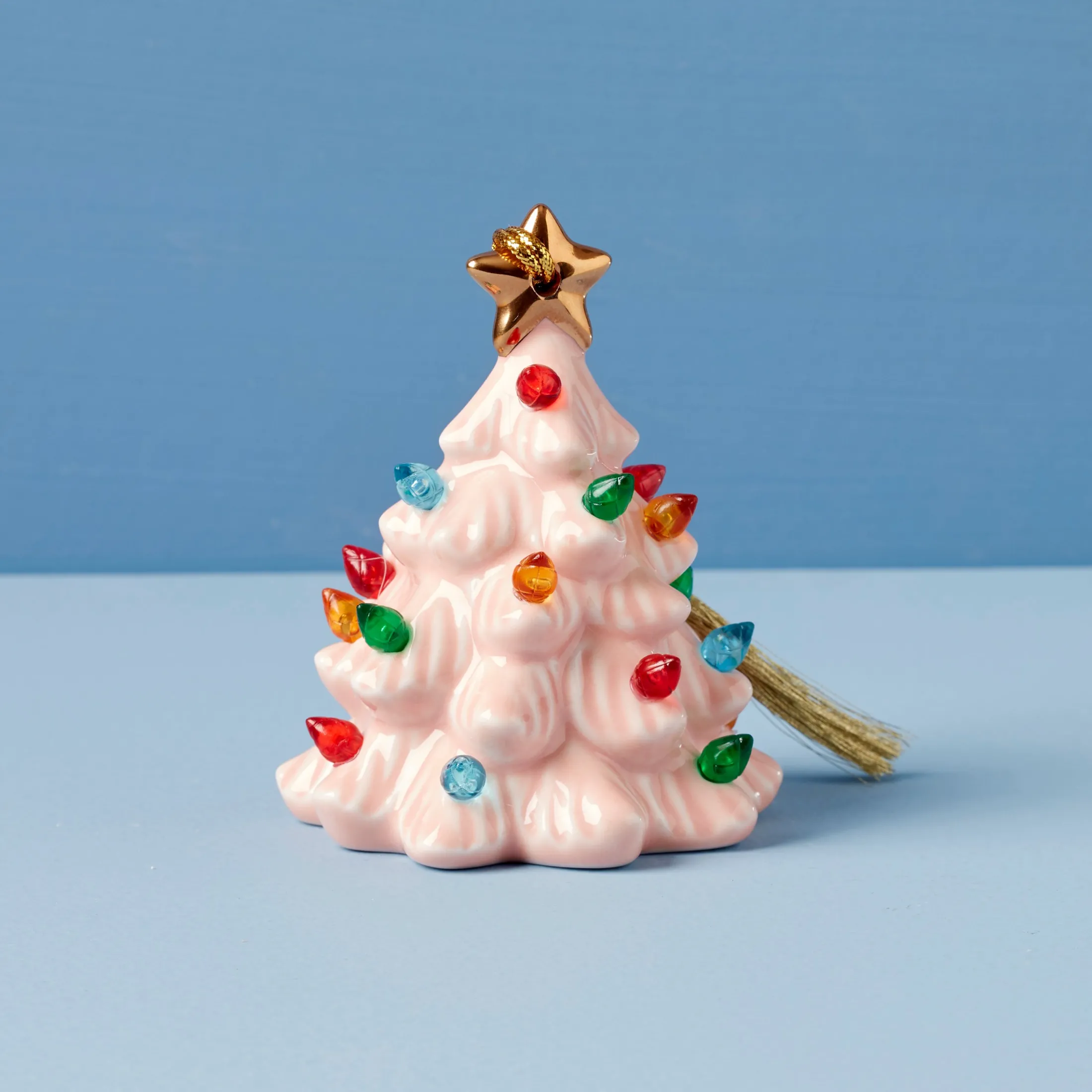 Treasured Traditions Pink Lit Tree Ornament