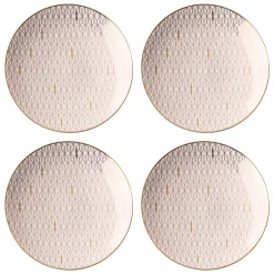 Trianna Blush Salad Plates, Set of 4