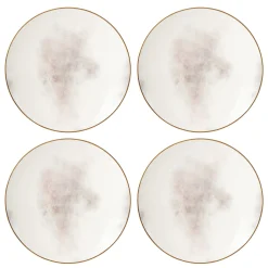 Trianna Salaria Coupe Salad Plates, Set of 4