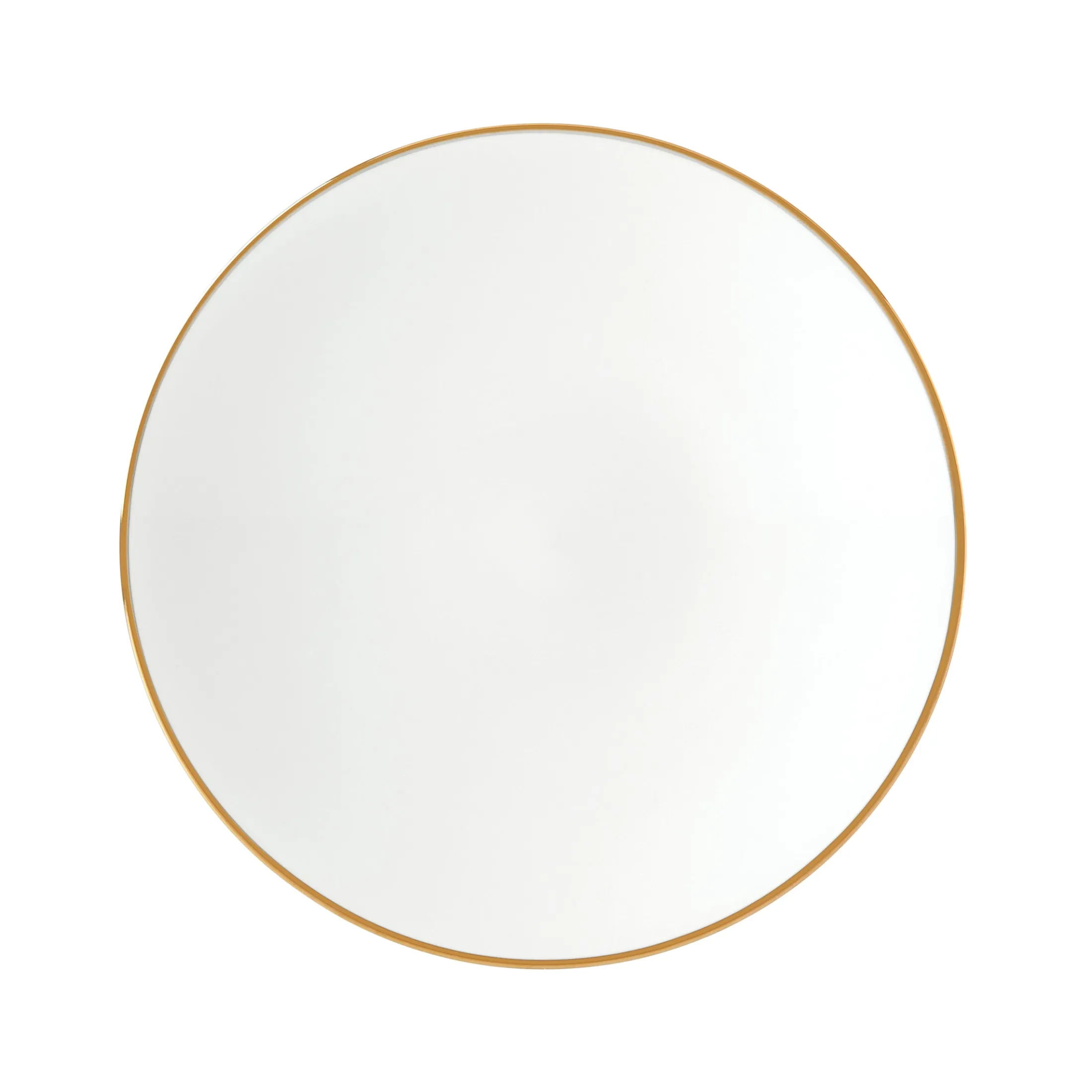 Trianna White Salad Plate