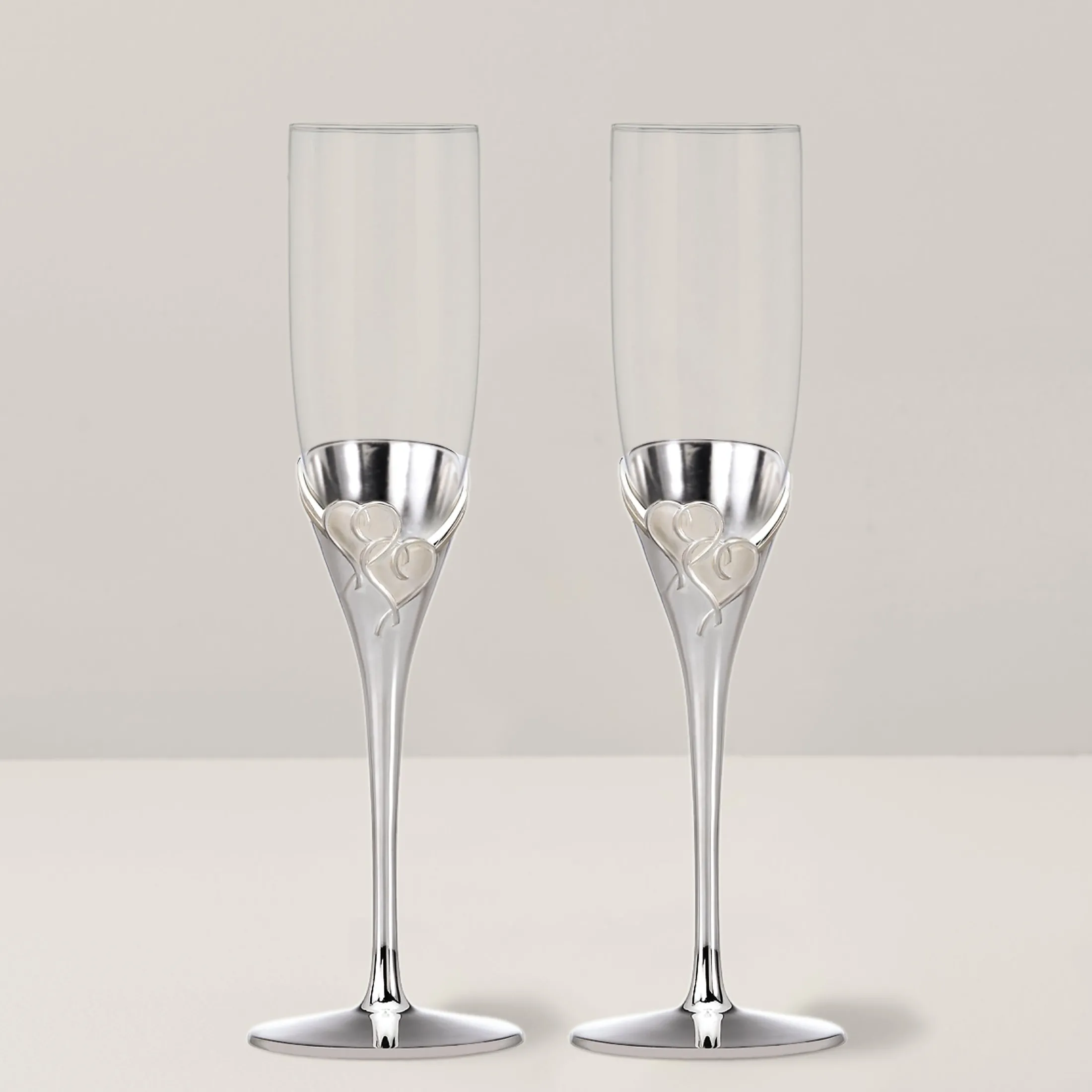 True Love 2-Piece Toasting Flute Set