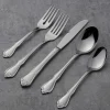 True Rose 20-Piece Everyday Flatware Set, Service For 4