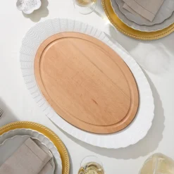 Turkey Platter and Carving Set of 4