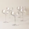 Tuscany Classics Angled Optic Coupe Glasses, Set of 6