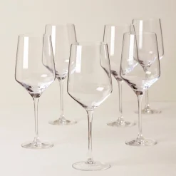 Tuscany Classics Angled Wine Glasses, Set of 6