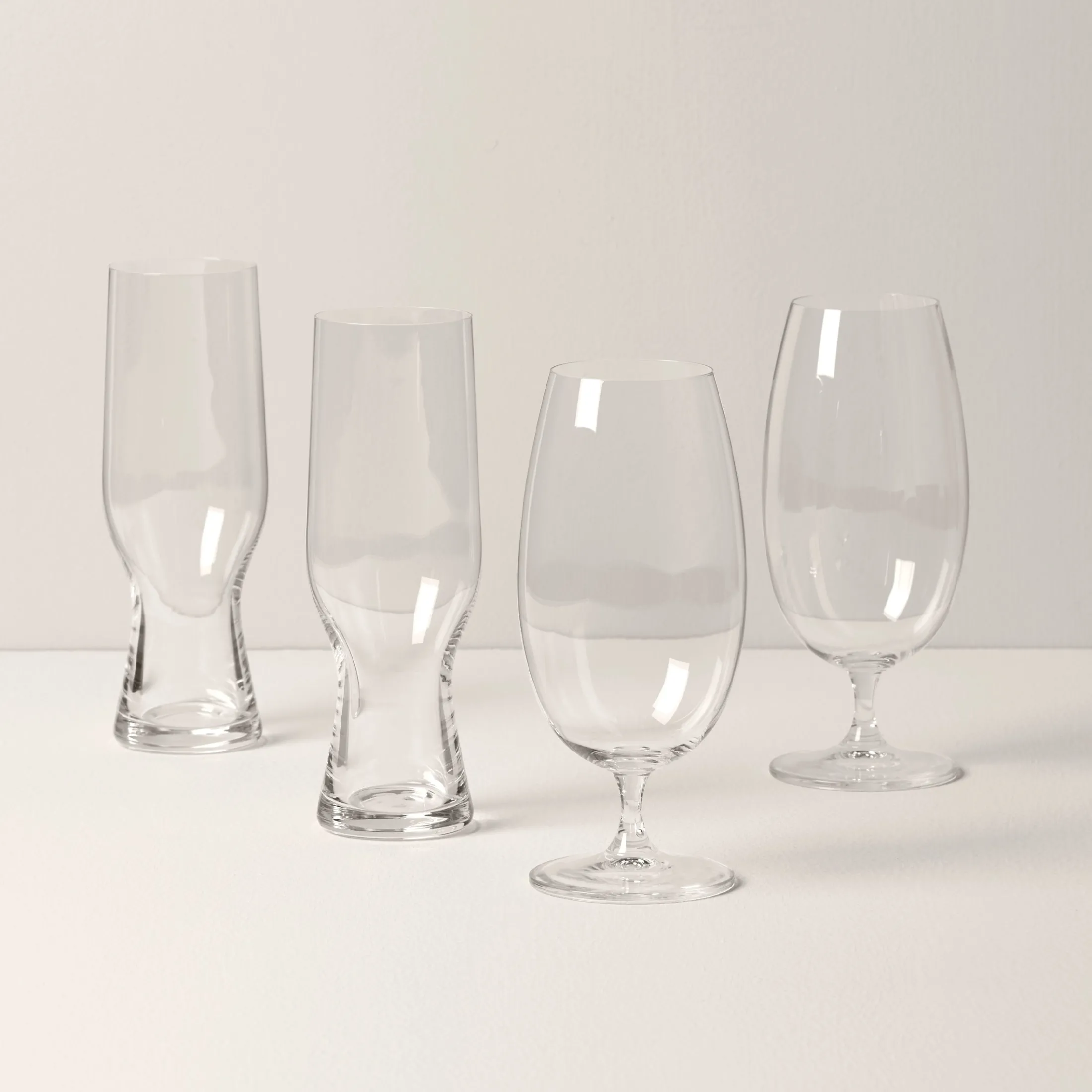 Tuscany Classics Assorted Beer Glasses, Set of 4