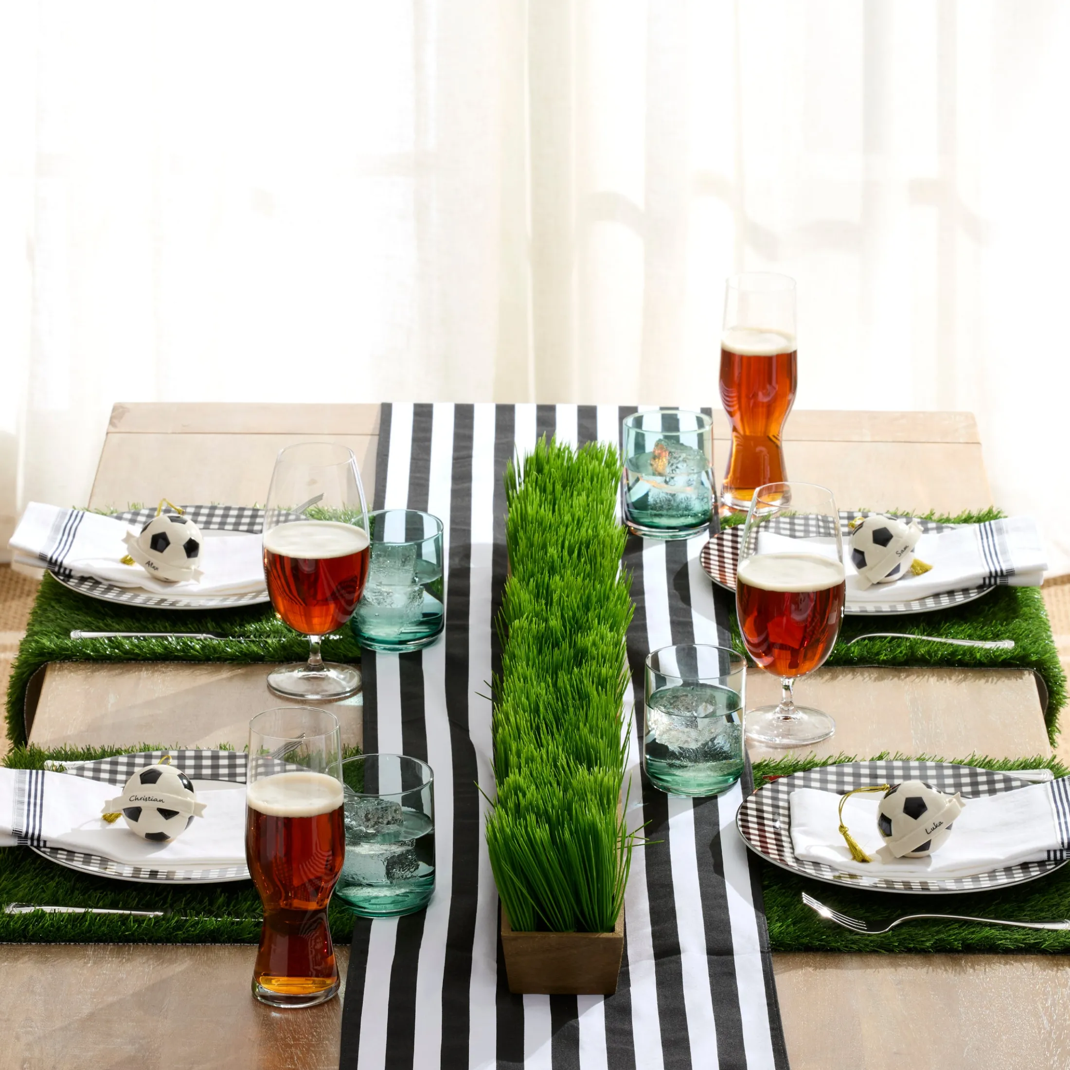 Tuscany Classics Assorted Beer Glasses, Set of 4