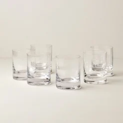 Tuscany Classics Cylinder Double Old-Fashioned Glasses, Set of 6