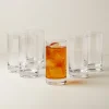 Tuscany Classics Cylinder Highball Glasses, Set of 6
