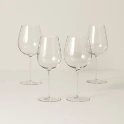 Tuscany Signature Series Warm & Cool Region Wine Glasses, Set of 2
