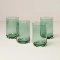 Tuscany Stackable Classics Green Coolers, Set of 4