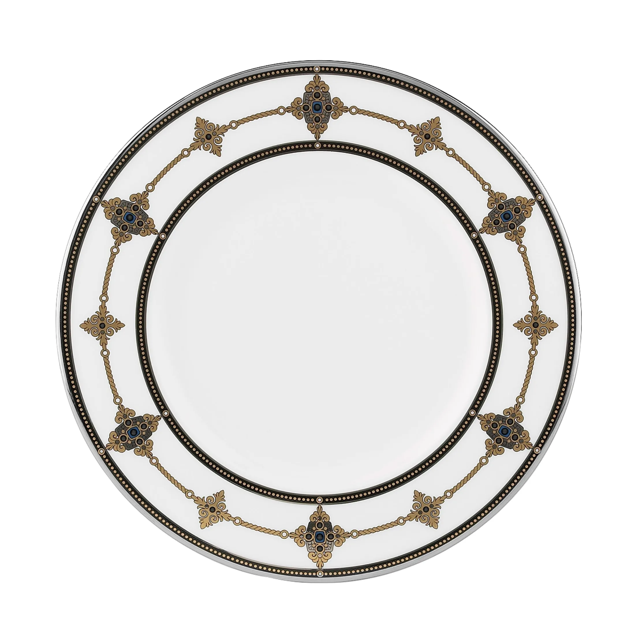 Vintage Jewel Accent Plate