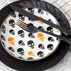 Vintro Halloween Accent Plates, Set of 4