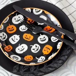 Vintro Halloween Accent Plates, Set of 4