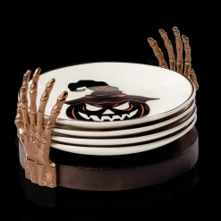 Vintro Halloween Tidbit Plates, Set of 4