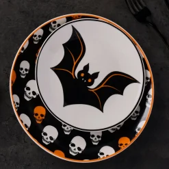 Vintro Halloween Tidbit Plates, Set of 4
