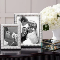 Watchband Silver 5x7 Photo Frame