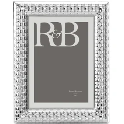 Watchband Silver 5x7 Photo Frame