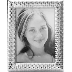 Watchband Silver 5x7 Photo Frame