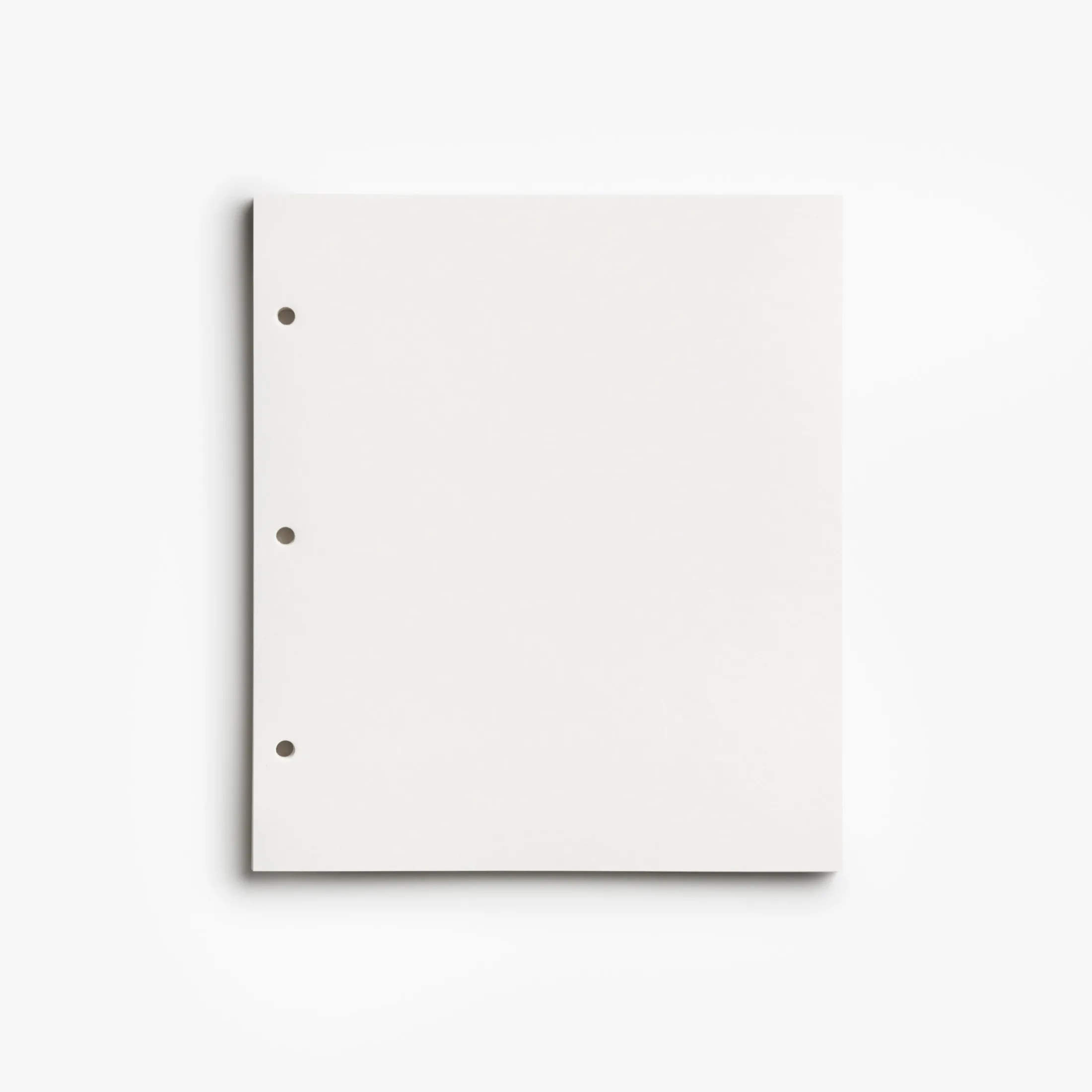 White Photo Album Paper, 10 Pages