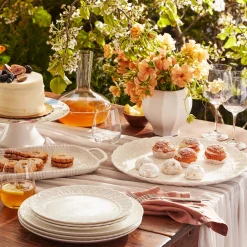 Wicker Creek Accent Plates, Set of 4